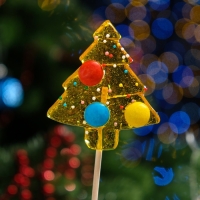 Новый год. Леденцы "Ёлочка с драже", 30 г Новый год. Леденцы "Ёлочка с драже", 30 г