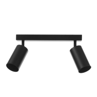 Спот "Этнес" 2хGU10 черный 29,5х6,5х16,5 см Спот "Этнес" 2хGU10 черный 29,5х6,5х16,5 см