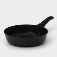 Сковорода Доляна &laquo;Элит&raquo;, d=26 см, съёмная ручка, стеклянная крышка, антипригарное покрытие