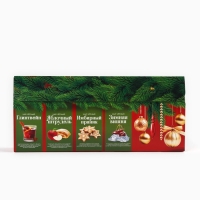 Новый год! Чай чёрный, коллекция «Уютного нового года», 4 новогодних вкуса (20 г x 4 шт) Новый год! Чай чёрный, коллекция «Уютного нового года», 4 новогодних вкуса (20 г x 4 шт)