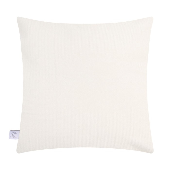 Чехол на подушку Этель "Шишки" 40х40 см, 100% п/э, велюр