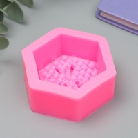 Молд силикон "Соты и пчёлы" 3х7,9х7,2 см Молд силикон "Соты и пчёлы" 3х7,9х7,2 см