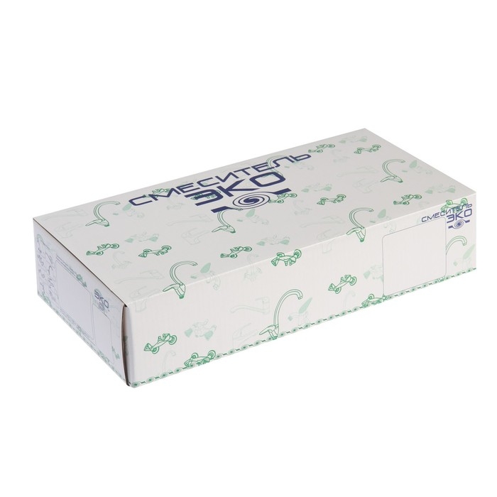 Смеситель для кухни Смеситель для кухни "ЦС-СМ" ЭП401149, однорычажный, на шпильке, гибкий излив, хром