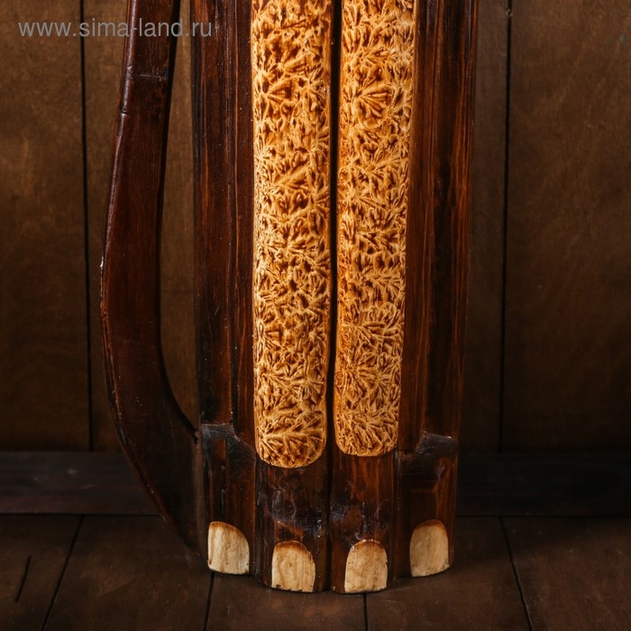 Сувенир дерево "Кошка с узором на лапках" 150х23х11 см