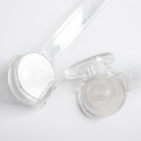 Набор блокираторов для дверей и ящиков, гибкий, силиконовый, 2 шт., цвет прозрачный, Крошка Я Набор блокираторов для дверей и ящиков, гибкий, силиконовый, 2 шт., цвет прозрачный, Крошка Я