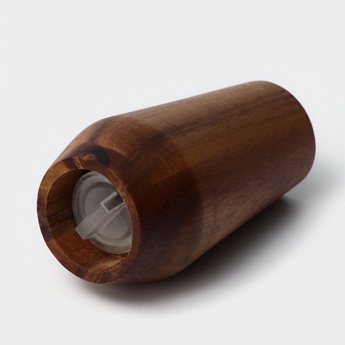 Банка для специй &laquo;Солонка&raquo;, 10&times;5,6 см, акация