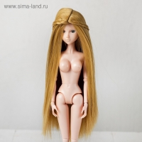 Волосы для кукол «Прямые с косичками» размер маленький, цвет 86 Волосы для кукол «Прямые с косичками» размер маленький, цвет 86