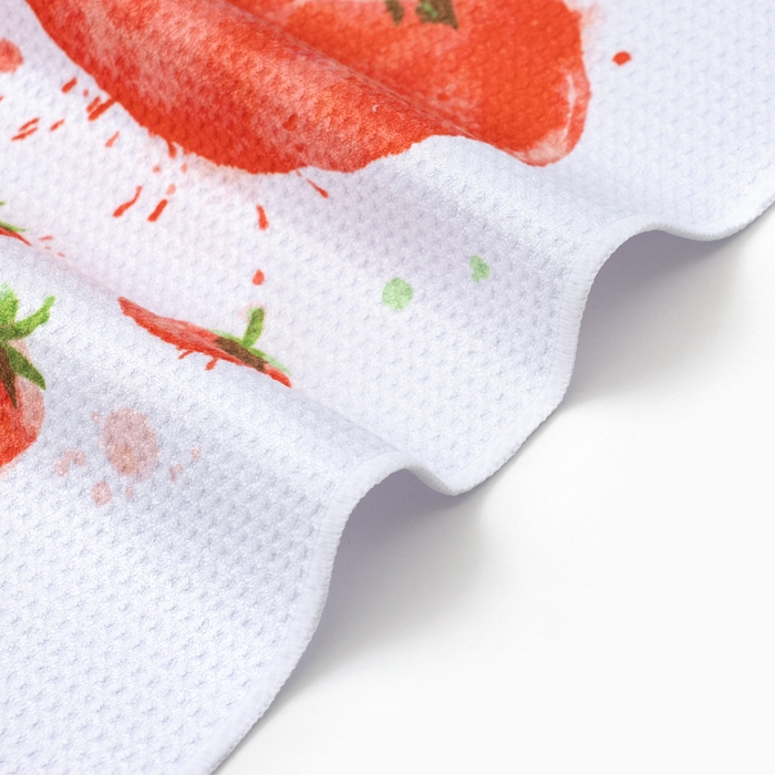 Полотенце Доляна Tomato 40х60&plusmn;3см, 100% пэ, микрофибра