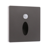 Встраиваемый светильник для лестницы, NL-38, датчик движ, 1.5 Вт, 60 Лм, 3000К, серебристый Встраиваемый светильник для лестницы, NL-38, датчик движ, 1.5 Вт, 60 Лм, 3000К, серебристый