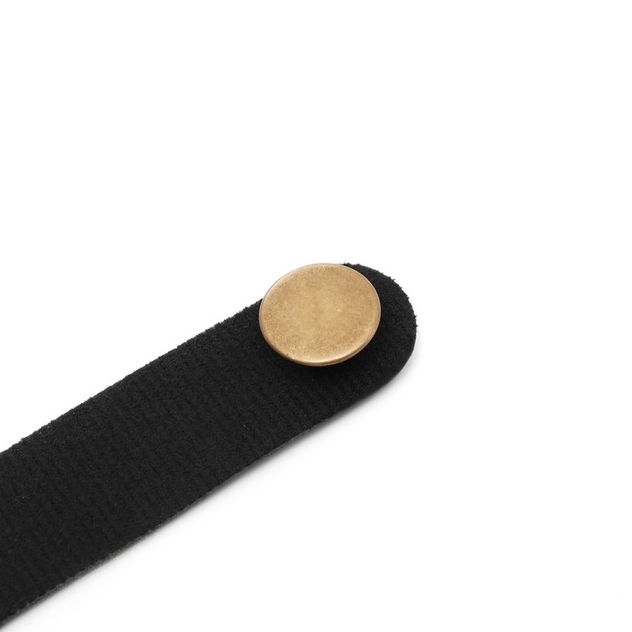 Держатель ремня на гриф Music Life, 20 х 1,5 см, черный Держатель ремня на гриф Music Life, 20 х 1,5 см, черный