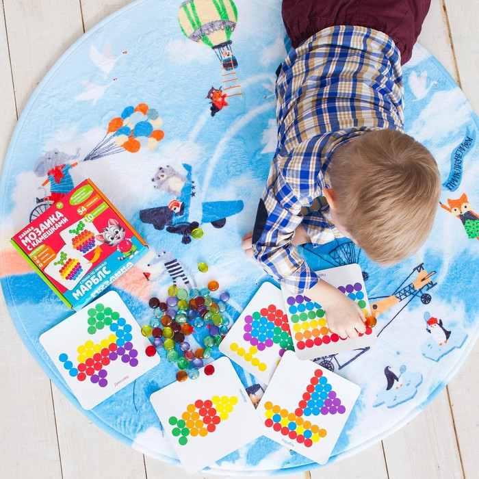 Марблс «Игра с камешками. Собери по образцу», по методике Монтессори Марблс «Игра с камешками. Собери по образцу», по методике Монтессори