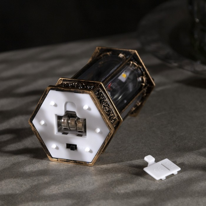 Светодиодная фигура «Снеговик в ротонде» 6.3 × 14 × 6.3 см, пластик, батарейки AG13х3 (в комплекте), свечение тёплое белое Светодиодная фигура «Снеговик в ротонде» 6.3 × 14 × 6.3 см, пластик, батарейки AG13х3 (в комплекте), свечение тёплое белое