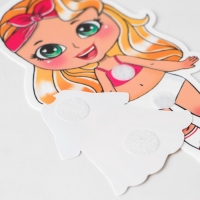 Игра на липучках «Любимая малышка» Игра на липучках «Любимая малышка»