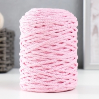 Шнур для вязания без сердечника 70% хлопок, 30% полиэстер ширина 3мм 100м/160±10гр (130) Шнур для вязания без сердечника 70% хлопок, 30% полиэстер ширина 3мм 100м/160±10гр (130)