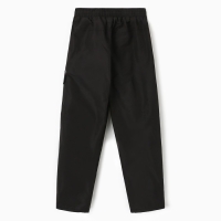 Брюки утеплённые для девочек, цвет чёрный, рост 152 см