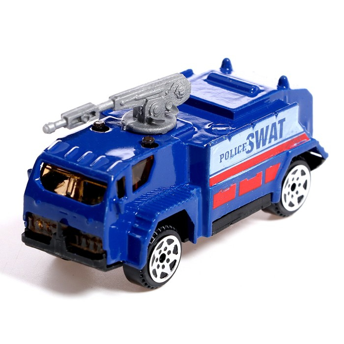 Машина металлическая &laquo;Спецслужбы&raquo;, набор 10 шт