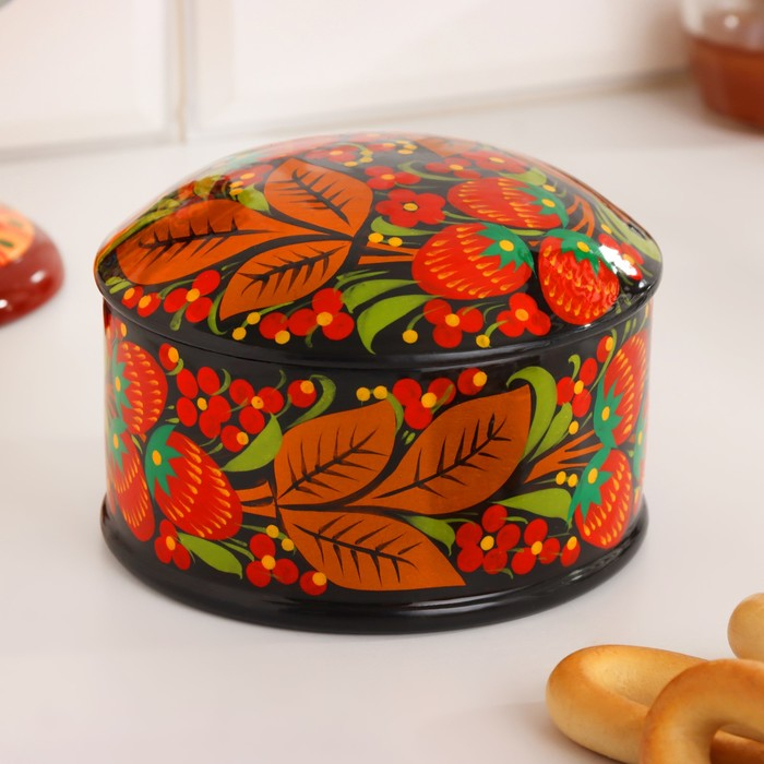 Коробка &laquo;Ягодка&raquo;, большая, 14&times;7 см, хохлома