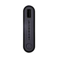 Внешний аккумулятор Luazon модель PB-31, 8000 мАч, USB, microUSB-Type-C, беспр.заряд. черный