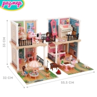 Дом для кукол «Мечта» с куклой, питомцами и аксессуарами Дом для кукол «Мечта» с куклой, питомцами и аксессуарами