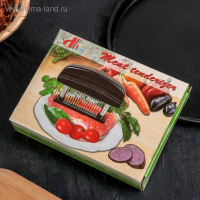 Тендерайзер для мяса &laquo;Нилла&raquo;, 15&times;11&times;4 см, цвет МИКС