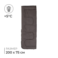 Спальный мешок СО2, 200 х 75 см, от +5 до +20 &deg;С, цвет МИКС