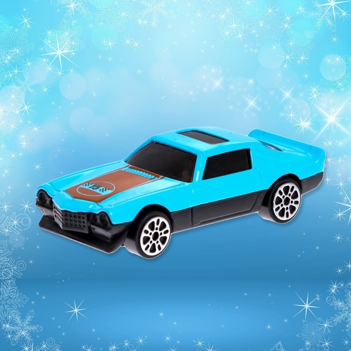 Новогодний шар с игрушкой &laquo;Машинка&raquo;