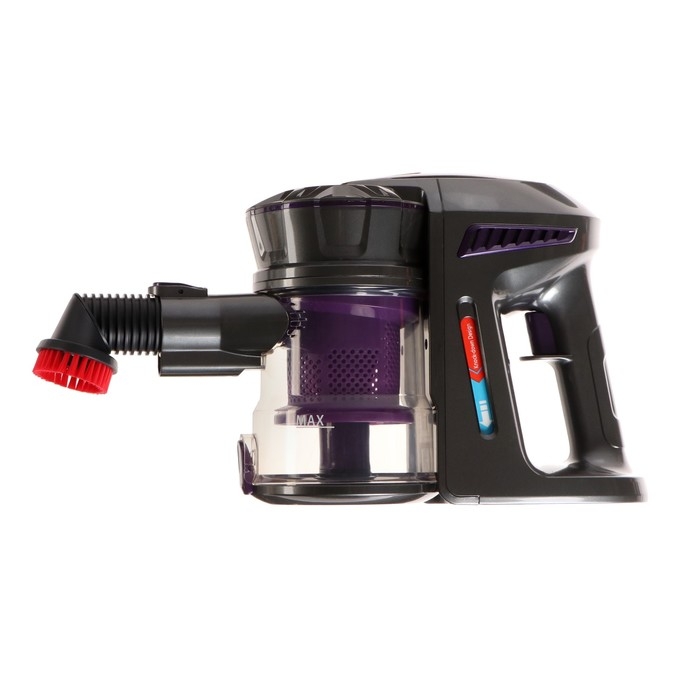 Вертикальный пылесос Windigo LUC-2210, 150 Вт, 0.5 л, беспроводной, фиолетовый