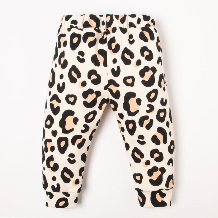 Ползунки-штанишки Крошка Я "Леопард" рост 74-80 см