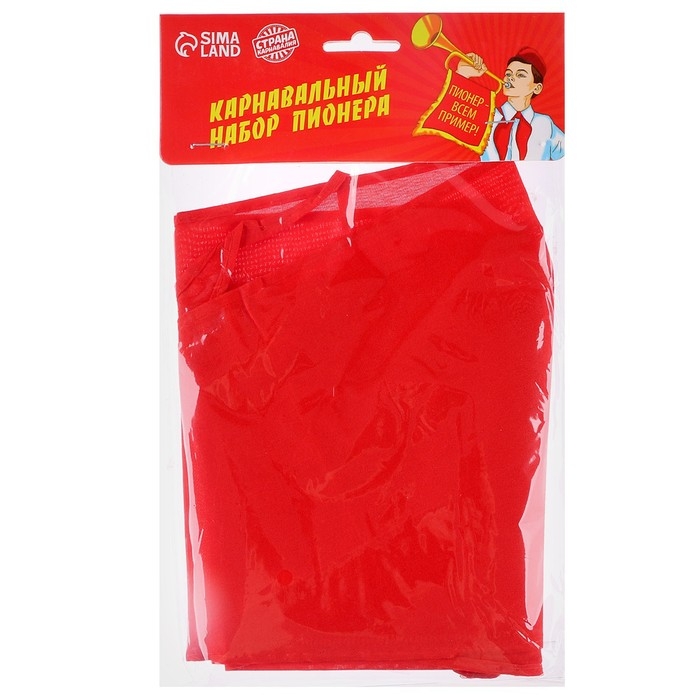 Набор пионера &laquo;Пионер-party&raquo;, галстук, пилотка, значок, устав