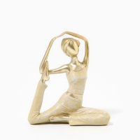 Статуэтка полистоун &laquo;Йогиня&raquo; 12,5*4*14 см