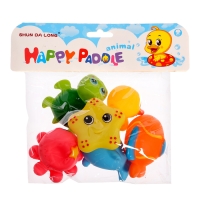 Набор игрушек &laquo;Малыши&raquo;, для ванны, 6 предметов