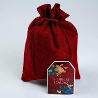 Мешок подарочный «С Новым годом!», 20 х 30 см +/- 1.5 см, Новый год Мешок подарочный «С Новым годом!», 20 х 30 см +/- 1.5 см, Новый год