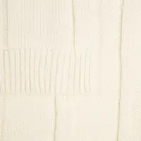 Плед Bambolay, молочно-белый