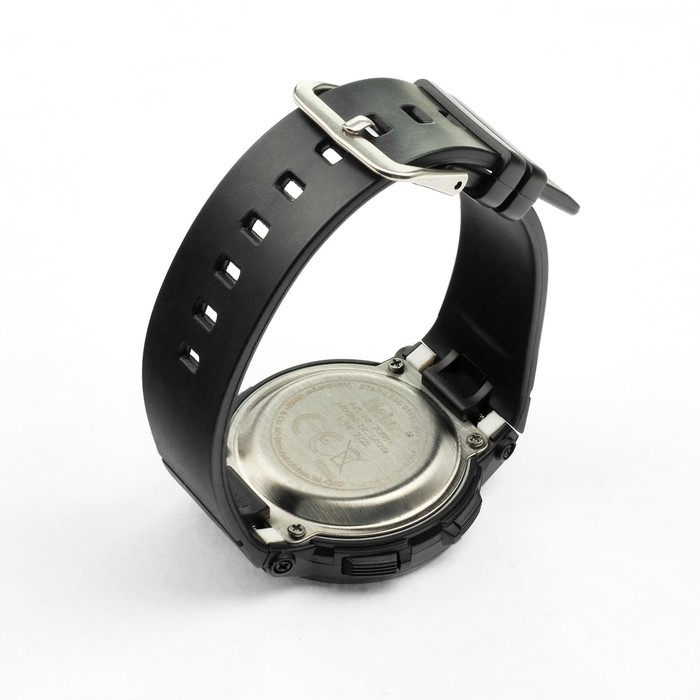 Часы наручные электронные, d-4 см, 3 АТМ, черные Часы наручные электронные, d-4 см, 3 АТМ, черные