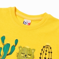 Футболка для девочки, цвет жёлтый, рост 110 см Футболка для девочки, цвет жёлтый, рост 110 см