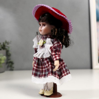 Кукла коллекционная керамика "Малышка Зоя в клетчатом платье"МИКС 20 см Кукла коллекционная керамика "Малышка Зоя в клетчатом платье"МИКС 20 см