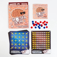 Настольная логическая игра &laquo;Мозгалом&raquo;, 12 полей, 60 фишек, 12+