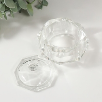 Шкатулка стекло "Мария" 7,7х7,7х6 см Шкатулка стекло "Мария" 7,7х7,7х6 см