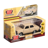 Машина металлическая «Запорожец», инерция, 12 см, бежевый Машина металлическая «Запорожец», инерция, 12 см, бежевый