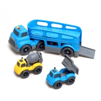 Грузовик TRUCK, с 2 машинками, световые и звуковые эффекты Грузовик TRUCK, с 2 машинками, световые и звуковые эффекты