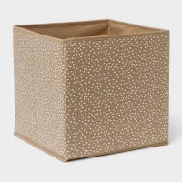 Короб для хранения Доляна Points, 27&times;27&times;27 см, цвет бежевый