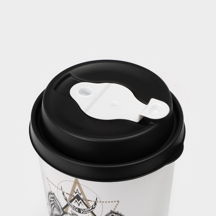 Стакан пластиковый с клапаном &laquo;Животные&raquo;, 550 мл