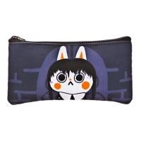 Пенал мягкий 1 отделение, 110х210, плоский, универсальный, чёрный, Seventeen Пенал мягкий 1 отделение, 110х210, плоский, универсальный, чёрный, Seventeen