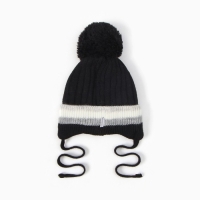 Шапка детская, цвет черный, размер 50-52 Шапка детская, цвет черный, размер 50-52