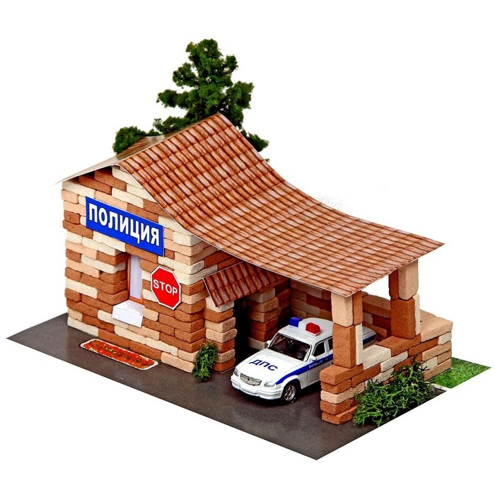 Конструктор из кирпичиков «Полиция», 270 деталей Конструктор из кирпичиков «Полиция», 270 деталей