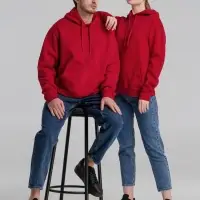 Толстовка с капюшоном Slam 320 бирюзовый, размер S