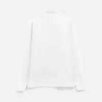 Свитшот на молнии из бифлекса Morfiss, белый, размер XS/S