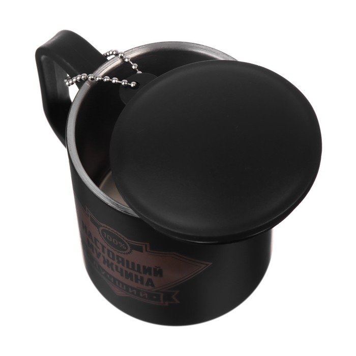 Термокружка, 180 мл, Туризм Термокружка, 180 мл, Туризм "Настоящий мужчина", сохраняет тепло 2 ч