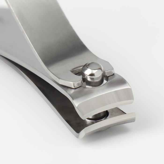 Кусачки-книпсер маникюрные, 5,5 см, цвет серебристый Кусачки-книпсер маникюрные, 5,5 см, цвет серебристый