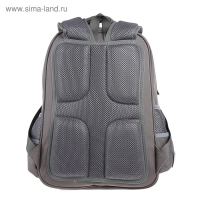 Рюкзак школьный Bruno Visconti, 40 х 30 х 16 см, эргономичная спинка, &laquo;Хип-Хоп&raquo;, тёмно-серый